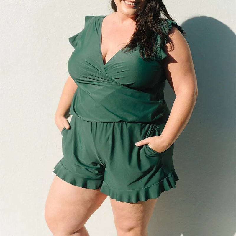 Lisa  Badeanzug-Romper mit integriertem BH