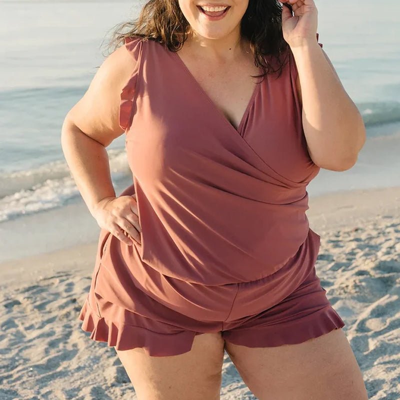 Lisa  Badeanzug-Romper mit integriertem BH